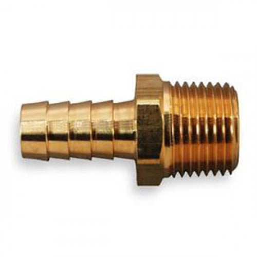 WBF-3.8-1.2-BR Barbed Tube Fitting