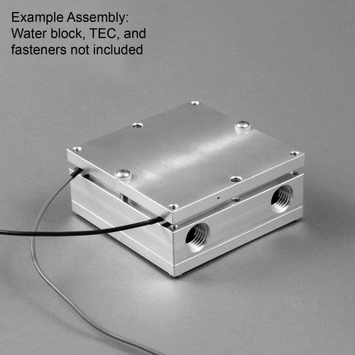 WBA-3.00-0.90-CU-2G 2nd generation Water Block 3.0 x 3.0 x 0.90" Copper