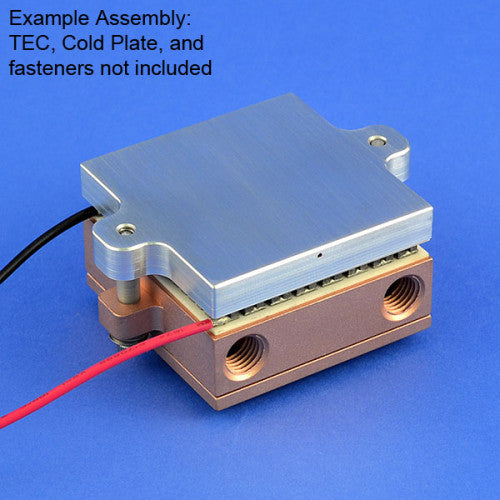 WBA-1.62-0.55-CU-01 Water Block 1.62 x 1.62 x 0.55" Copper