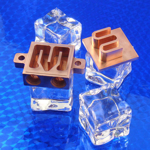 WBA-1.00-0.49-CU-01 Water Block 1.0 x 1.0 x 0.49" Copper
