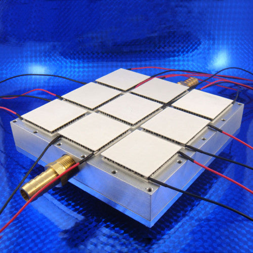 WBA-5.75-1.15-AL-01 Water Block 5.75 x 5.75 x 1.15"