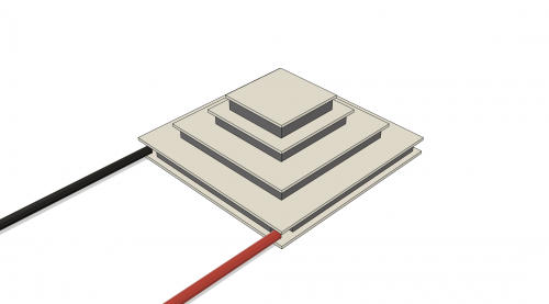 24614-5L30-34CQF 4 Stage Thermoelectric/Peltier Module