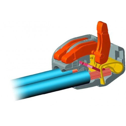 EC-222-412 Electrical Connector 2 wire