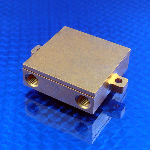 WBA-1.62-0.55-CU-01 Water Block 1.62 x 1.62 x 0.55" Copper