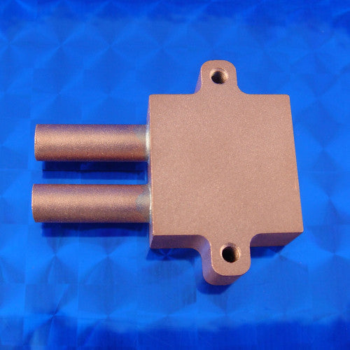 WBA-0.60-0.28-CU-01 Mini Water Block 0.6 x 0.6 x 0.28" Copper