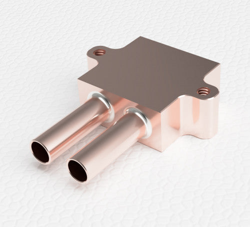 WBA-0.60-0.28-CU-01 Mini Water Block 0.6 x 0.6 x 0.28" Copper