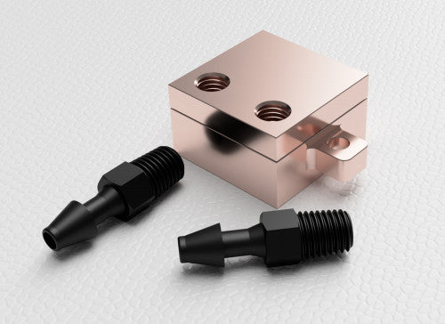 WBA-1.00-0.60-CU-CH Water Block 1.0 x 1.0 x 0.60" Copper