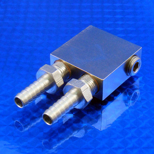 WBA-1.25-0.50-CU-NP Water Block 1.25 x 1.25 x 0.50" Copper