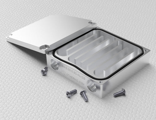 WBA-3.00-0.90-AL-2G 2nd generation Water Block 2G 3.0 x 3.0 x 0.90"