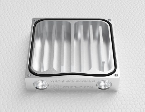 WBA-3.00-0.90-AL-2G 2nd generation Water Block 2G 3.0 x 3.0 x 0.90"