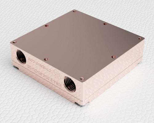 WBA-3.00-0.90-CU-2G 2nd generation Water Block 3.0 x 3.0 x 0.90" Copper