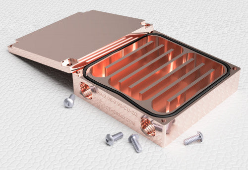 WBA-3.00-0.90-CU-2G 2nd generation Water Block 3.0 x 3.0 x 0.90" Copper