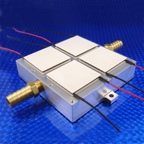 WBA-4.0-1.1-AL-CC Water Block 4.0 x 4.0 x 1.1" Cbored Cover