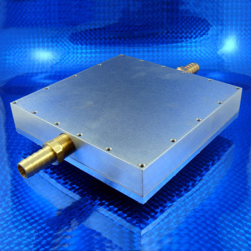 WBA-5.75-1.15-AL-01 Water Block 5.75 x 5.75 x 1.15"